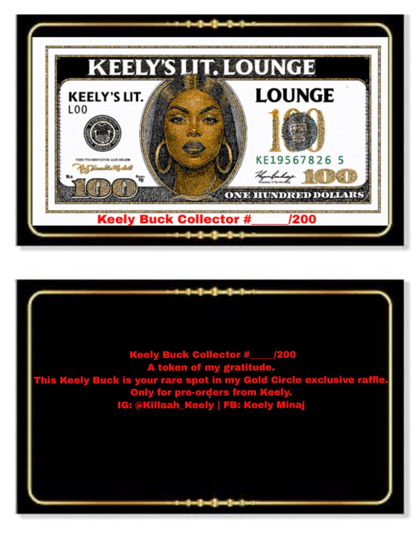 Keely's Mini Souvenir Gift Box (Omar & Keisha Inspired)